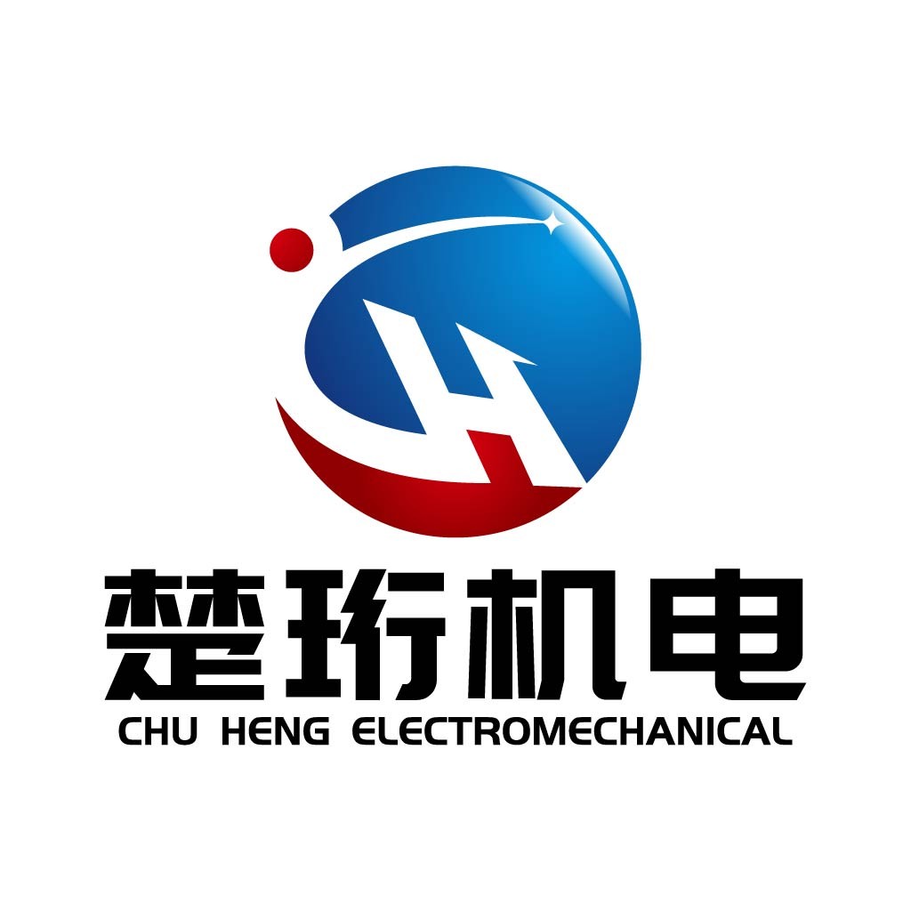 现代科技感机械工业logo设计