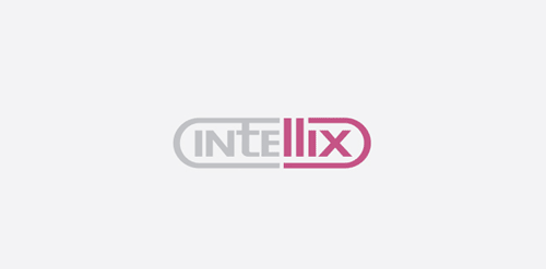 Intellix logo设计:简洁现代企业标识