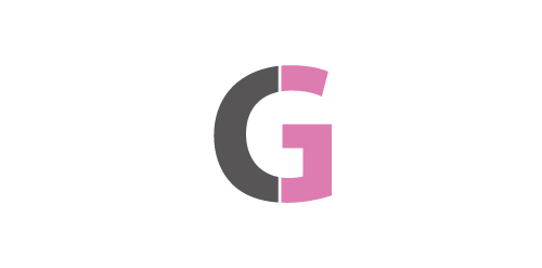 简约时尚的G字母logo设计