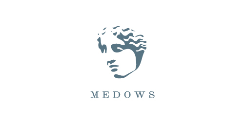 简约抽象人物logo设计
