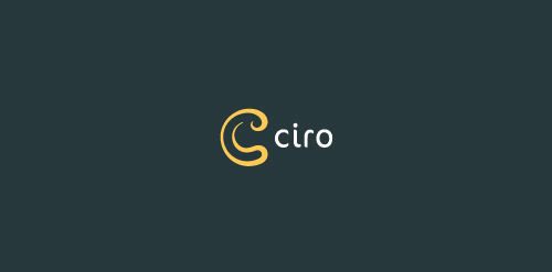 简约现代的'ciro'品牌logo设计