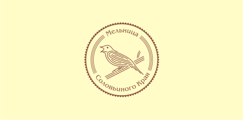 简约鸟形logo设计