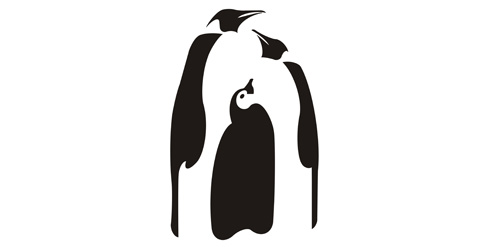 企鹅家族logo设计
