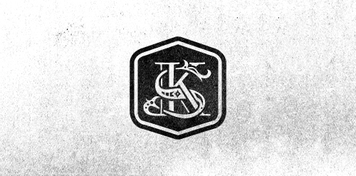 复古徽章风格的logo设计
