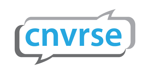 cnvrse logo设计:简洁对话框图标