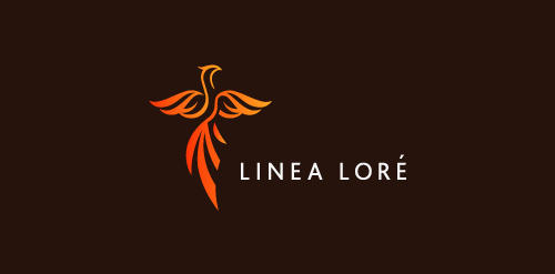 凤凰翱翔Logo设计