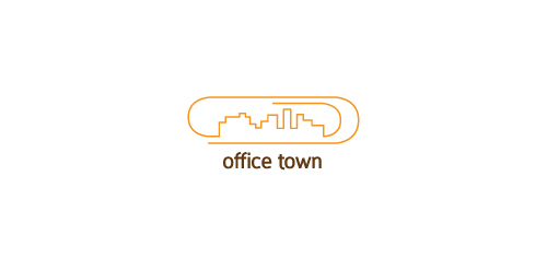 城市轮廓办公室logo设计