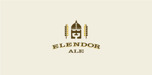 Elendor Ale Logo设计:经典啤酒品牌视觉识别