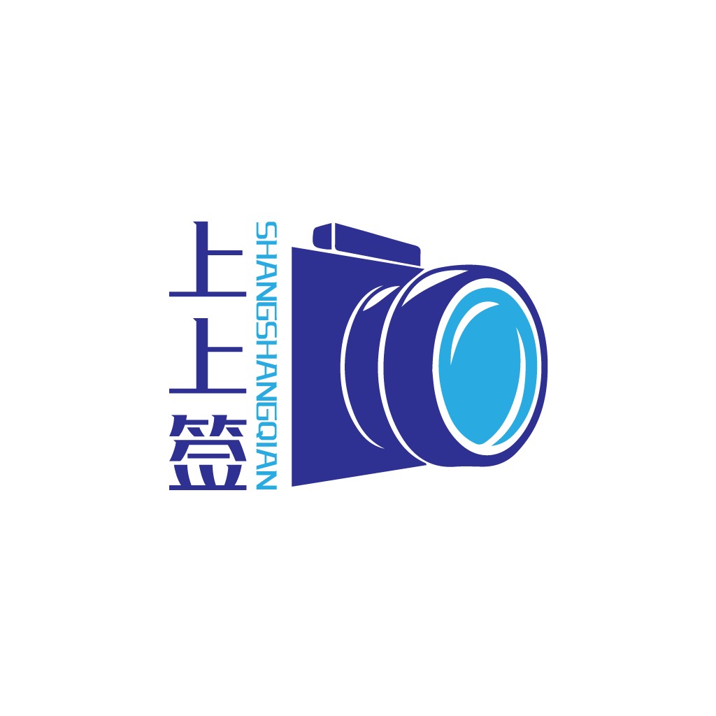 相机logo设计:简洁现代摄影标识