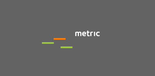 简洁现代的Metric Logo设计