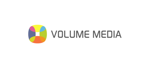 Volume Media Media Logo设计