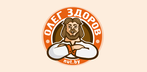 俄语风格复古logo设计
