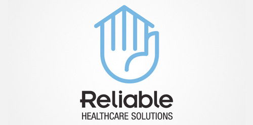医疗健康解决方案logo设计