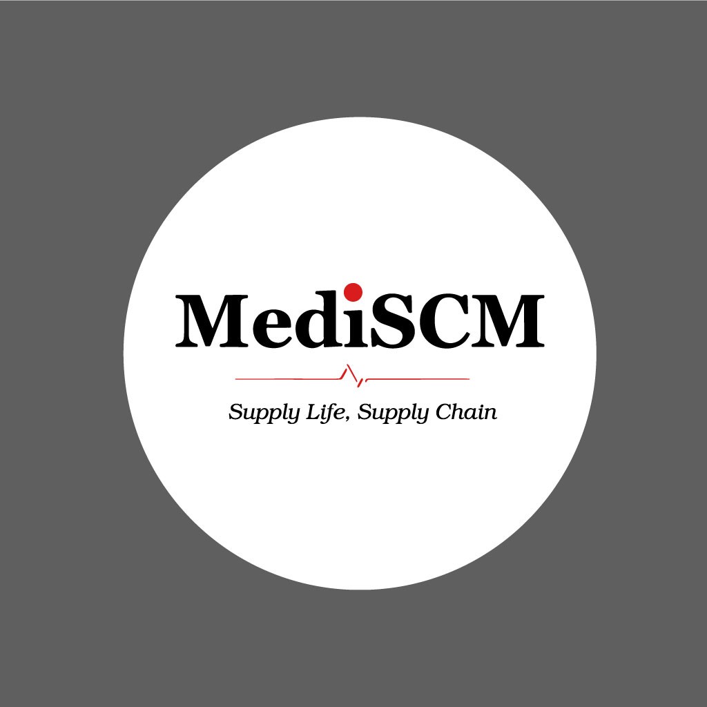 MediSCM - 医疗供应链管理logo设计