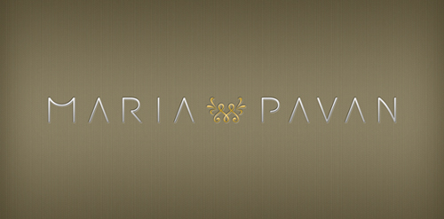 优雅简约的金色logo设计