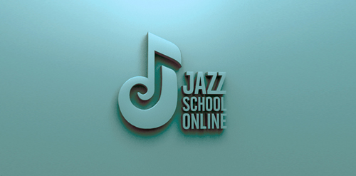 Jazz School Online Logo设计