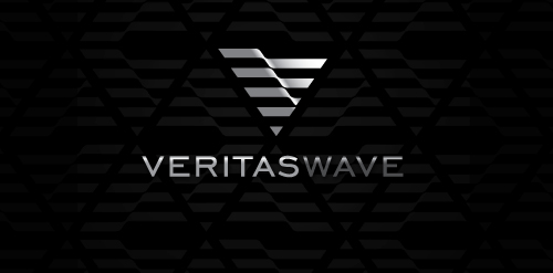 VeritasWave logo设计:现代科技感标识