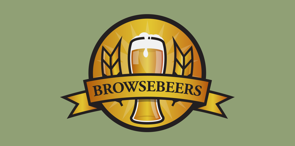 啤酒主题徽章Logo设计