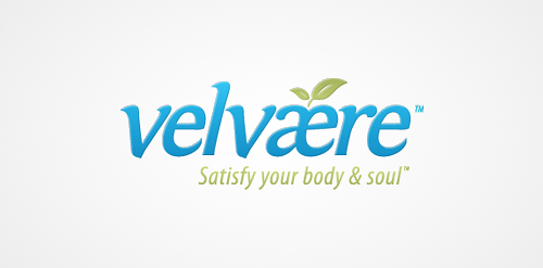 Velvaere Logo设计:满足身心灵的健康品牌