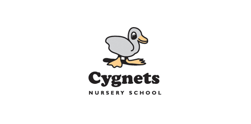 Cygnets幼儿园学校logo设计