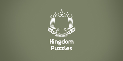 王国谜题Logo设计