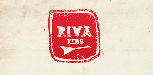 RIVA Kids logo设计：复古风格与现代感结合