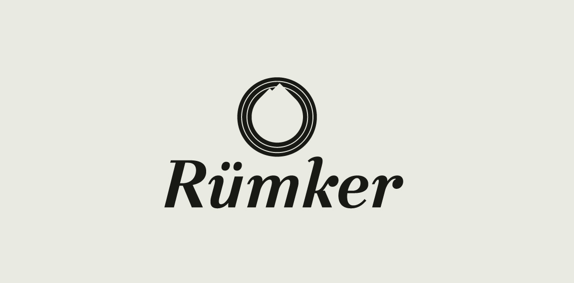 简约现代Rümker品牌logo设计