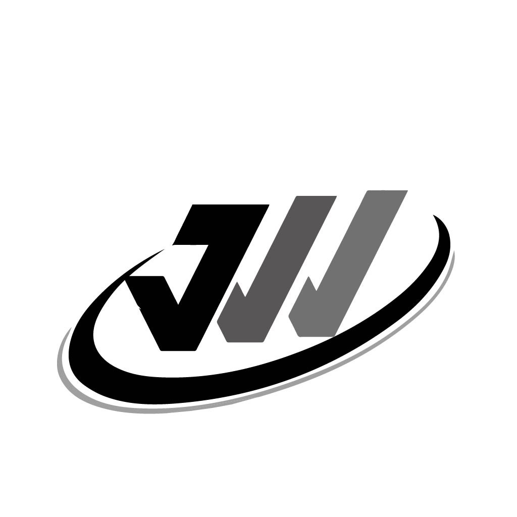 简洁现代的动态曲线logo设计