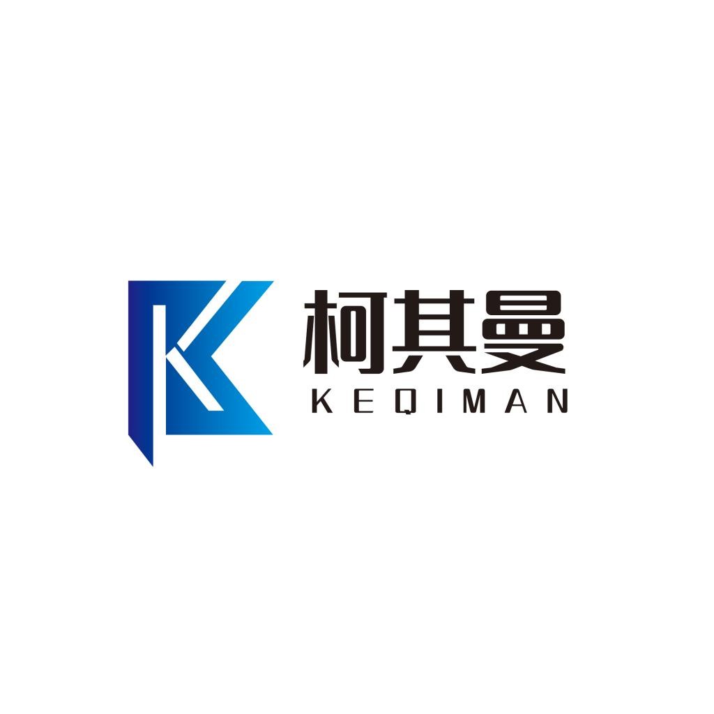 现代简约风格的K字母logo设计