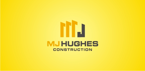 MJ Hughes Construction Logo设计