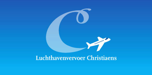 机场运输Christiaens logo设计