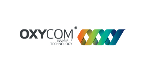 OXYCOM logo设计:科技隐形品牌标识