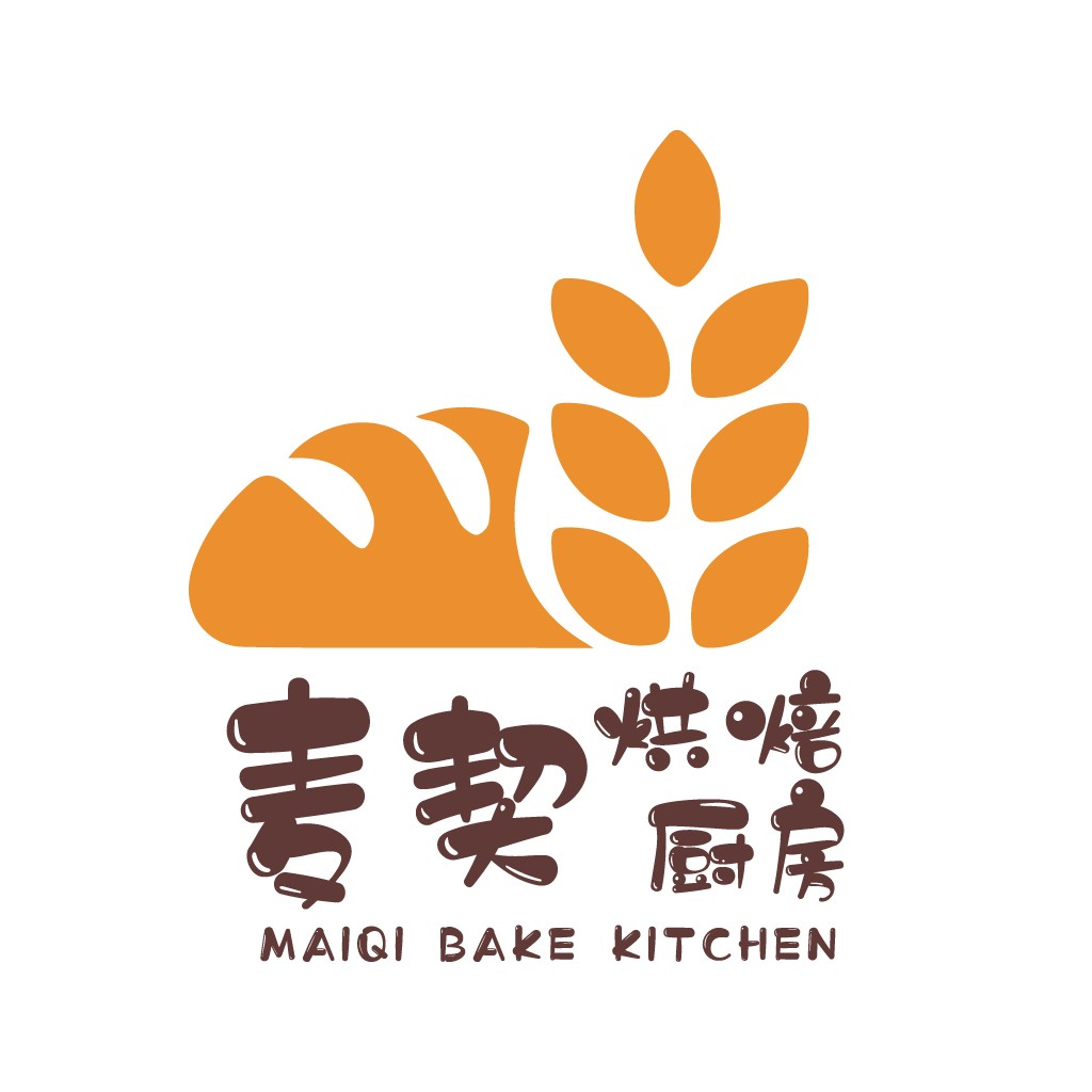 麦奇烘焙厨房logo设计