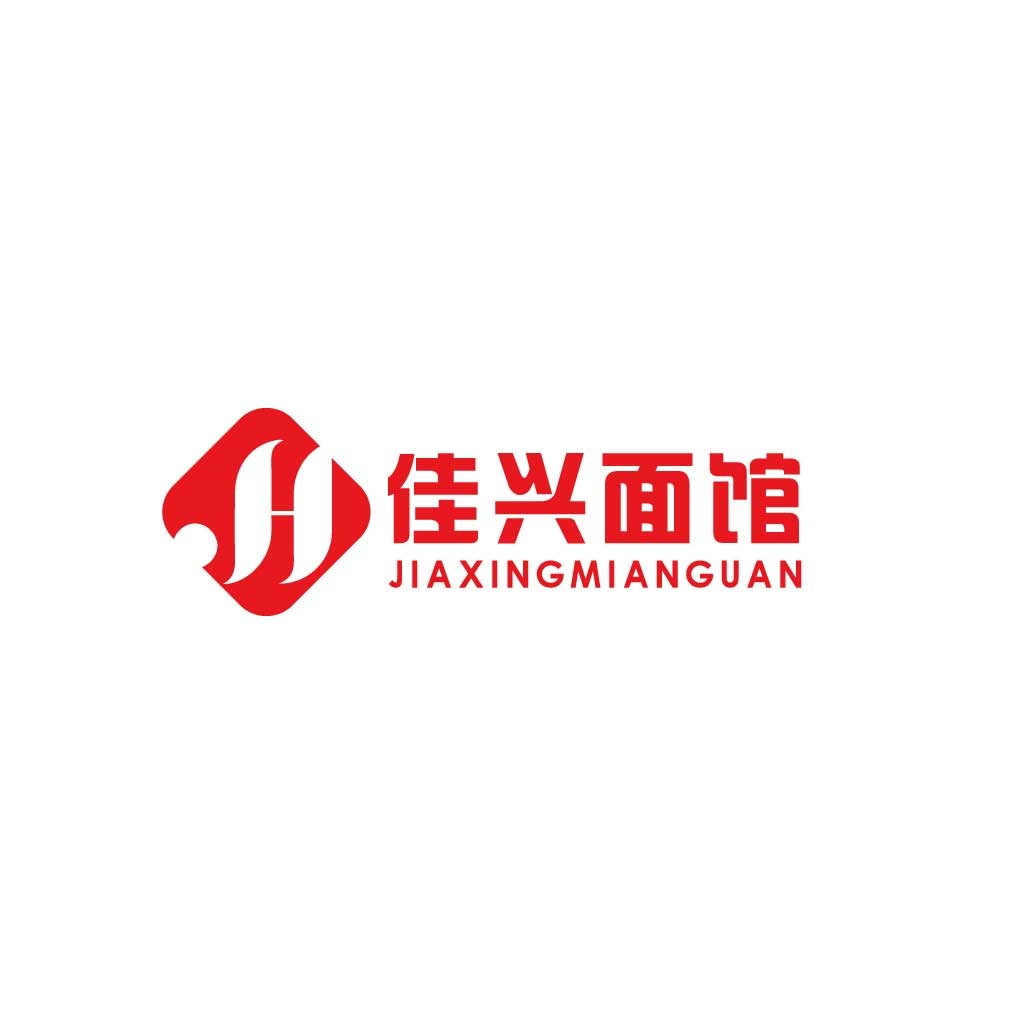 红白简约现代风格公司logo设计