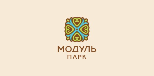 模块化公园logo设计