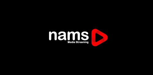 NAMS Media Streaming Logo设计