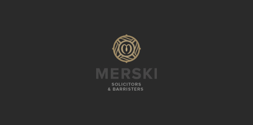 简约优雅的律师事务所logo设计