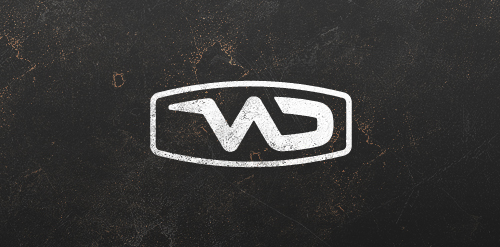 简约大气的W字母logo设计