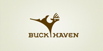 Buck Haven Logo设计:简洁自然风格