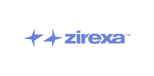 简洁现代的Zirexa品牌logo设计