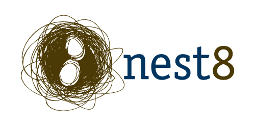 nest88 logo设计:简洁抽象艺术