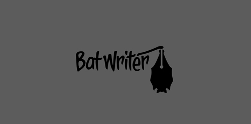 BatWriter Logo设计：简洁而神秘的标志