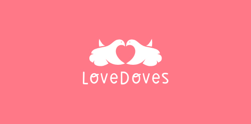 LoveDoves Logo Design for Wedding and Romance Industry
