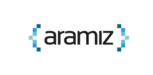 Aramiz Logo设计:简洁现代企业标识