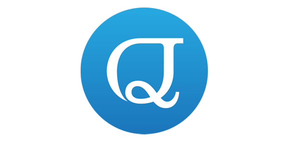 简洁优雅的Q形logo设计