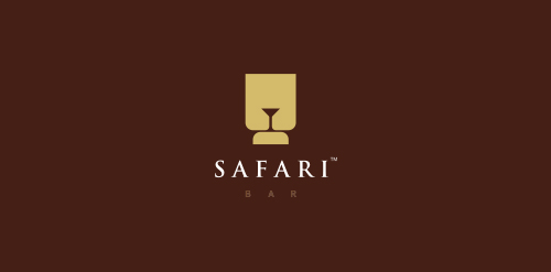 简约复古风Safari logo设计