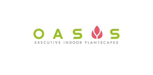 OASIS logo设计：简约植物主题