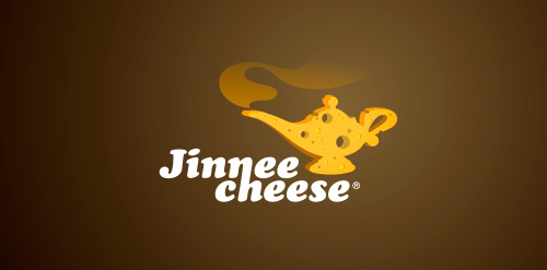 Jinnee Cheese Logo Design