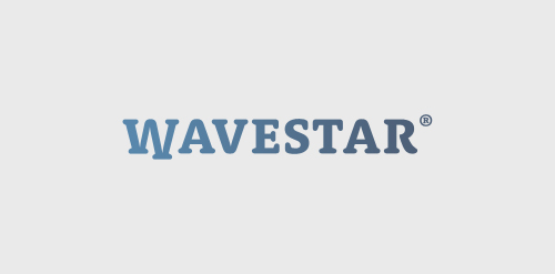 WAVESTAR logo设计:简洁现代风格