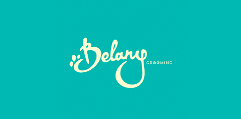 宠物美容店Logo设计:Belangy
